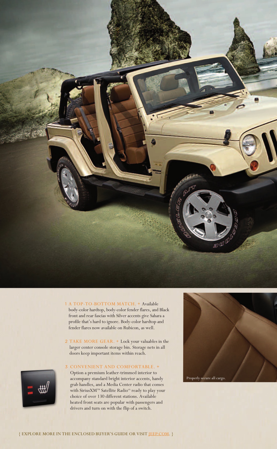 2012 Jeep Wrangler Brochure Page 25